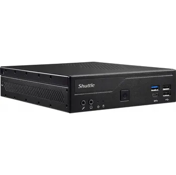 Stolní počítač Barebone Počítač Shuttle DH610 S1700 H610 ČERNÝ 120W/GLN HDMI DISPLAY-PORT