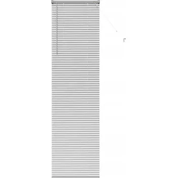 Žaluzie Okenní žaluzie s roletou, manuální, stříbrná, hliníková