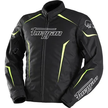 Moto oblečení Bunda na motorku Furygan Yori černo-bílo-fluo žlutá