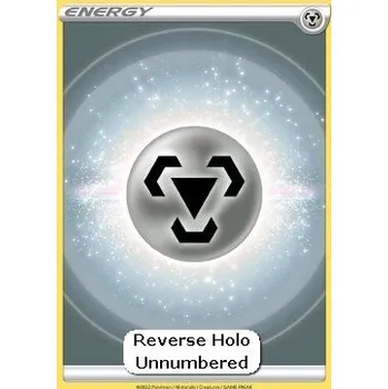 Karetní hra Pokémon CRZ Metal Energy - Crown Zenith Stav: Near Mint, Verze: REVERSE HOLO