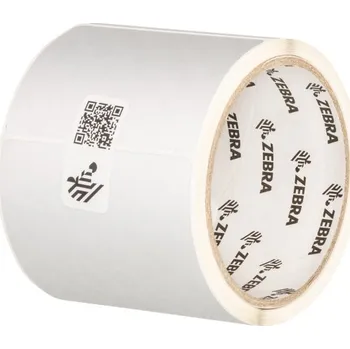 Kancelářský papír Zebra Label, Polyester, 76.2x76.2mm; Thermal Transfer, 8000T Void Matte, Acrylic Adhesive, 76.2mm Core, Sample SAMPLE5145