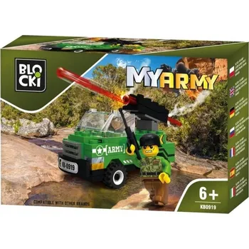 ostatní stavebnice Stavebnice Blocki MyArmy Vozidlo s dělem