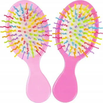kartáč na vlasy Kartáč na vlasy pastelový Barevný pro děti mix