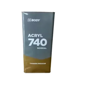 Autokosmetika HB BODY 740 akrylové ředidlo normal 5L