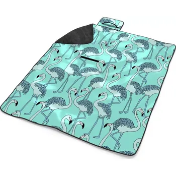 deka Sablio Plážová deka Plameňáci: 200x140 cm