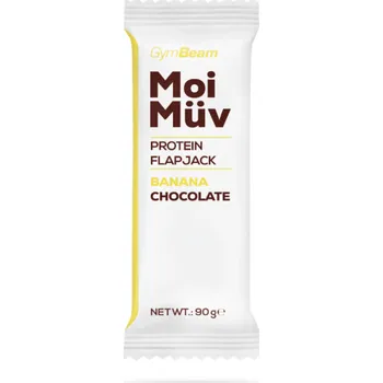 MoiMüv Protein Flapjack - GymBeam Příchuť: banán čokoláda
