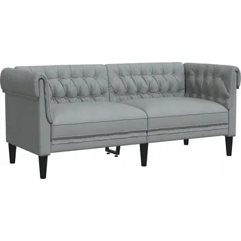 Pohovka Pohovka VidaXL 182,5 x 74,5 cm umělá kůže šedá