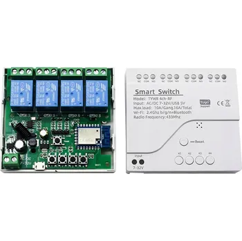 IP kamera Řídicí jednotka Greenwaze Tuya 4kanálová WiFi