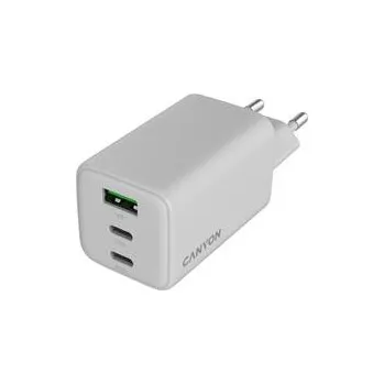 CANYON charger CU65ACC GaN 65W 2xPD 1xQC EU White