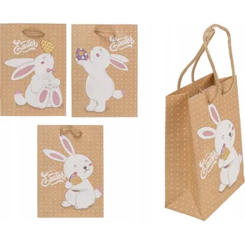 Dárková taška Dárková taška 'Veselý Zajíček' - Roztomilé balení pro každý dárek