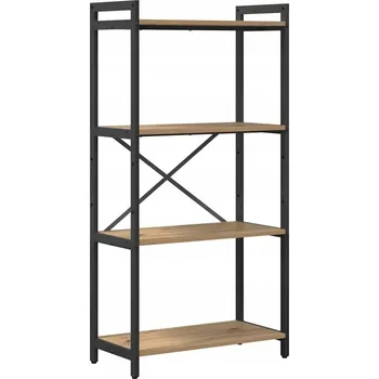 Knihovna Dřevěná police VidaXL 60 x 30 cm dub artisan