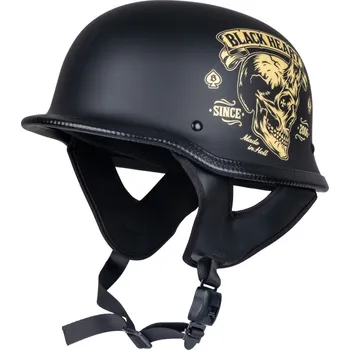 Helma na motorku W-TEC Black Heart Moto přilba Feldberg černá - XL (61-62)