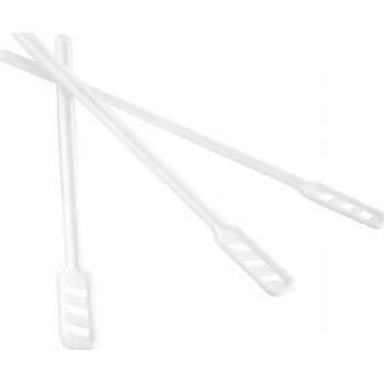 Obraz Plastová míchátka 14 cm 500 ks bílá