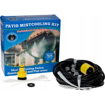 Zavlažovač Zavlažovací hadice 20 m vodní clona mlžící tryska