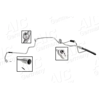 Autodíl Vysokotlaké / nízkotlaké vedení, klimatizace A.I.C. 58923