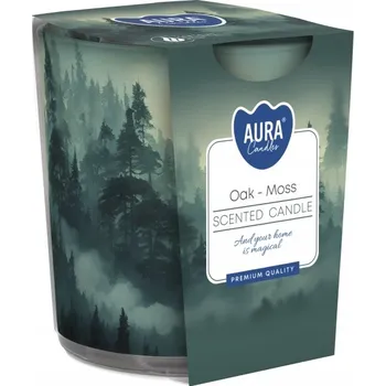 Svíčka Parafínová vonná svíčka Dub-Mech Aura 1 ks
