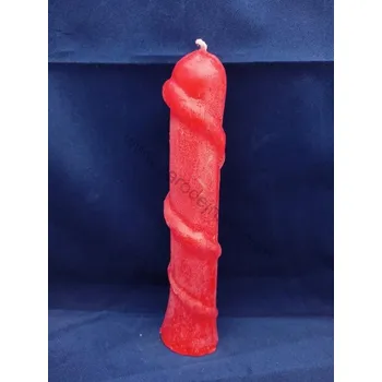 Svíčka Svíčka figurální Had červený