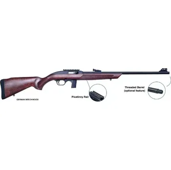 Airsoftová zbraň Malorážka samonabíjecí Rossi, 7022, Ráže: .22LR, 18'' - dřevěná pažba