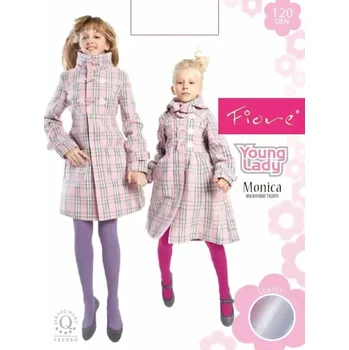 Dámské punčochy Dívčí punčochy Monica 120 DEN - 116-122 / pink