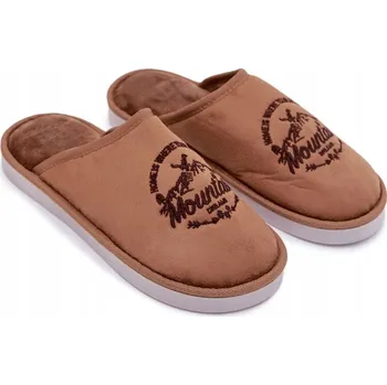Dámské pantofle PAPUČE BAČKORY KLASICKÉ TEPLÉ POHODLNÉ MĚKKÁ STÉLKA MOUNTAIN CAMEL 40/41