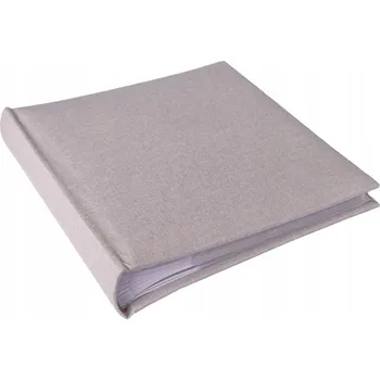 Kapesní album na 200 fotografií 10x15 Linen šedé čtvercové