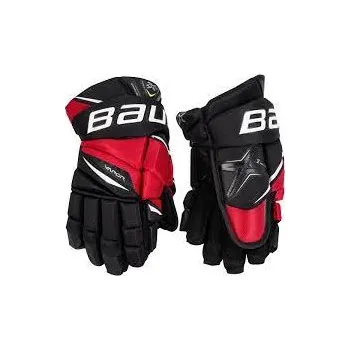 Hokejové rukavice Hokejové rukavice Bauer Vapor 2X Pro Junior Black/Red