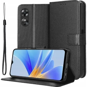 Pouzdro na mobilní telefon Flipové pouzdro XGSM pro Oppo A17 černé