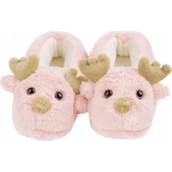 Dívčí bačkory Papuče Dětské bačkory 3D Sob vánoční, motiv Vánoce, velikost 34 B51733