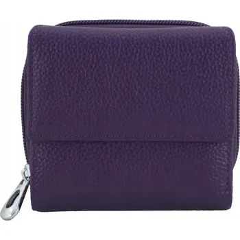 Barberinis peněženka z pravé kůže fialová - dámská