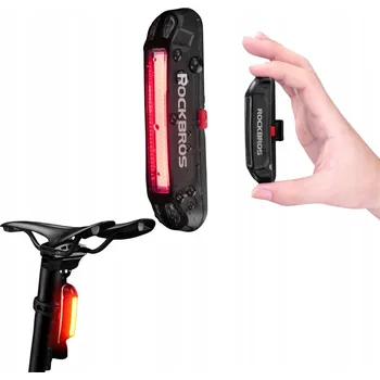 Cyklosvítilna Osvětlení na kolo Rockbros A54BK 100 lm USB