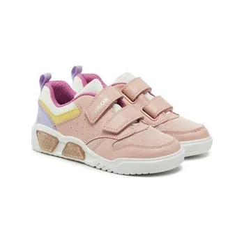 Dámská obuv Geox Sneakersy J Illuminus J55HPA 0ASBU C8206 D Růžová 32