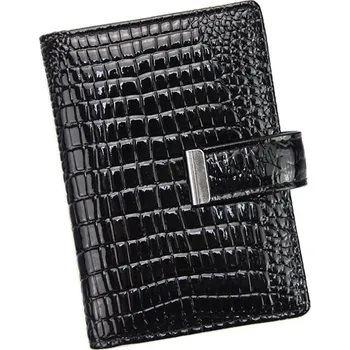 Peněženka Jennifer Jones dokladovka černá kožená 5244