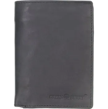 Peněženka Kožená peněženka Greenburry 1796A-BL-20 černá