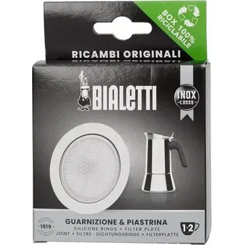 Moka konvice Těsnění Bialetti nerezový kávovar 1-2 šálky - objednávky do 15:00 doručíme zítra