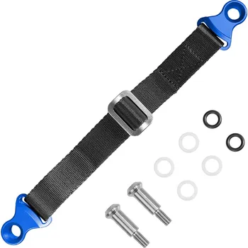 Osvětlení pro motocykl BIKETEC PAS (pásek) TEKSzadní pro vytažení motocyklu do motocykly japonských společně se šrouby, 350mm X 2,5mm X 25mm barva černá/světle modrý (BIKETEC PAS (pásek) TEKSzadní pro vytažení motocyklu do motocykly japonských společně se šrouby, 350mm X 2,5mm 