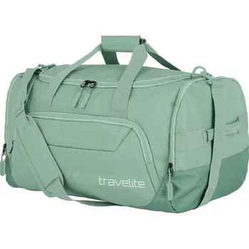 Cestovní taška Travelite Kick Off Duffle Cestovní taška M 50cm Zelená Sage