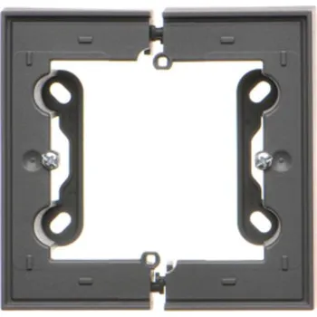 Elektroinstalační krabice Krabice pro povrchovou montáž skládaná, 1 násobná, Simon 55 TSC/116, grafitová