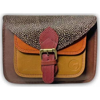 Kabelka Charmaleon ručně vyráběná kožená kabelka s nastavitelným páskem Tamaduste_5