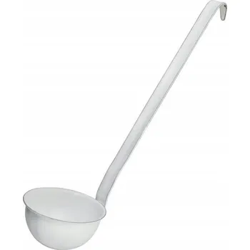 Naběračka Naběračka lžíce smaltovaná na polévku 10 cm