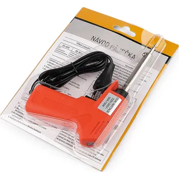 Páječka Pájka / pájecí pistole, střední, červená