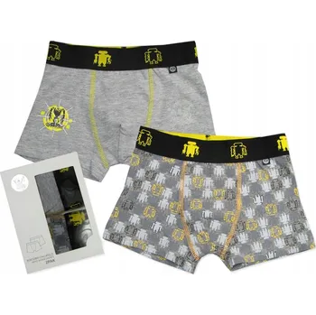 Chlapecké spodní prádlo 158-164 BOXERKY chlapecké spodní prádlo bavlněné ROBOTI 2ks YO! B176