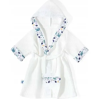 Dětská móda Dětský župan 104 koupací s kapucí bavlna 100% Pepi