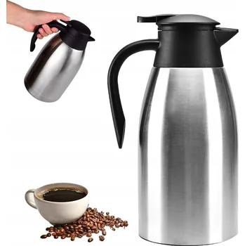 Termoska Termoska na nápoje Bedee 2 l stříbrná