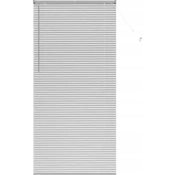 Žaluzie Okenní žaluzie s roletou, manuální, stříbrná, hliníková