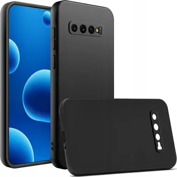 Pouzdro na mobilní telefon Zadní Kryt KrainaGSM pro Samsung Galaxy S10+, černý
