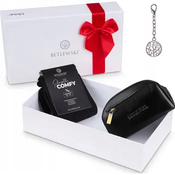 Podprsenka BETLEWSKI klasická sada jako dárek v elegantní krabičce ponožky pouzdro