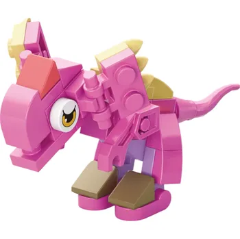 ostatní stavebnice Dinosaurus 4 x 9 x 5 cm Mini 3D stavebnice 35 ks Mikro stavební cihly Kreativní konstruktor pro děti Malý model z bloků Skládací dinosauří hračka