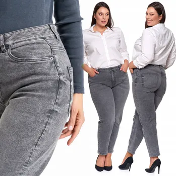 Dámské džíny Moraj OSD5000-006 Dámské džíny střihu "mom jeans" velikost 44