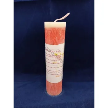 Svíčka Bylinná svíce Růže malá