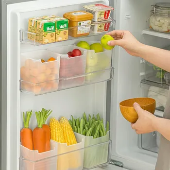 Dóza na potraviny Organizéry do lednice, boxy na potraviny, sada 6 ks